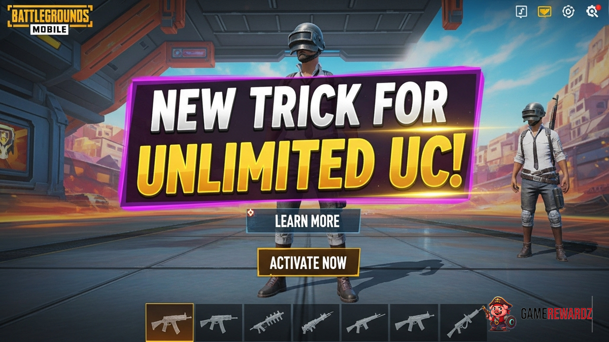 BGMI: New Trick for Unlimited UC!